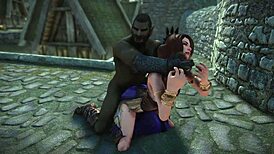 Man, I’m so into Skyrim darkest desires... 3d roleplay with Ysolda, rough anal stuff!