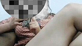 anu provides video call service to client on webcam.