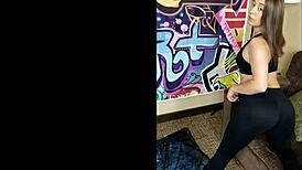 Nicci taylor feels the passion in her 1980s workout with black cock