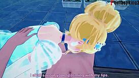 Cinderella GIVES ME a BLOWJOB before she GOES to see the prince