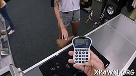 Amateur skank dilettante gets roughly screwed in doggystyle with sloppy blowjob.