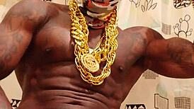 Bbc Worship Hallelujah Johnson Stroking Huge Cock.