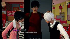 My bully turns into my lover in this homemade video