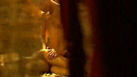 Exotic Indian Dancer Performs Bollywood Striptease