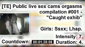 ever caught public live sex cams with teen orgasms in wild exhibitions?
