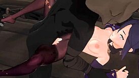 原神莫娜用狂野肛交挑逗