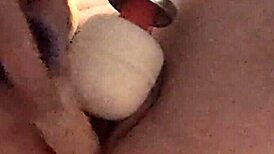 Blindfolded mature wife in amateur scene