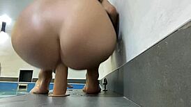 Teen Preps Her Hole Secretly for Friend's Boyfriend on Webcam