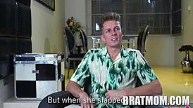 All In for Stepmom Kira Queen Blowjob POV with Matthew Meier!