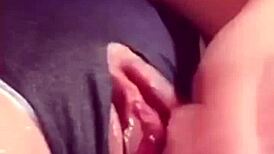 Slutty Girl Squirts Shaved Pussy Masturbation 😈