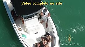 Blonde With Big Tits Teases Before Hard Anal Action.