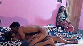 Deshi Girls Take Hard Fucking from Neighbors in Wild Home Gangbang