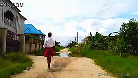 My Manager Led Us Outdoors for a Wild Street Fuck Session