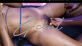 Hairy Pussy Gets Erotic Massage in Missionary