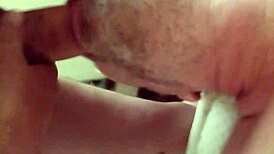 Stranger deeply uses my mouth and throat for intense oral pleasure