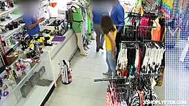 Tattooed teen takes hard doggystyle pounding in her tight pussy from behind