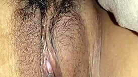 Clueless babe fingering her tight pussy up close!