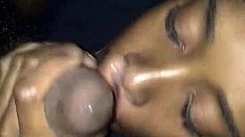 giving head to big black cock 😍