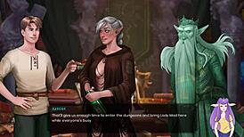 Spending The Night With Blonde Myrtle And Her Monster Cock On The Ranch