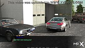 mechanic fixing car in pine falls cartoon