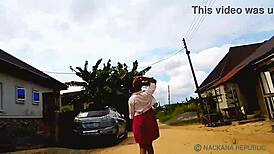 My Manager Led Us Outdoors for a Wild Street Fuck Session