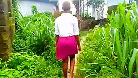 My Manager Led Us Outdoors for a Wild Street Fuck Session