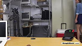 Passionate Big Titted Babe Fucked Hard On Desk