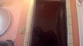 Shower sex with a curvy BBW and monster black cock, so hot! 🛁