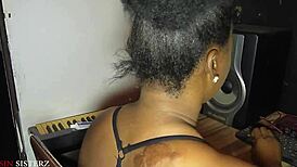 All Alone With My Female Producer, Emotions Run High As We Engage In Intense Doggystyle Fucking.