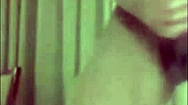 Big cock shemale masturbates to huge cumshot in amateur video!