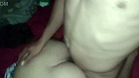 Woke up sexy brazilian milf for hot doggystyle and cum filling