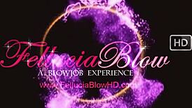 real blonde babe enjoys oral session