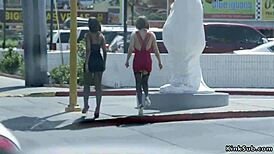 Las Vegas sluts lined up for brutal hogtie action. Wild stuff! 😱