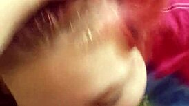 Real Teen Hannah Sucking My Cock with Pure Skill