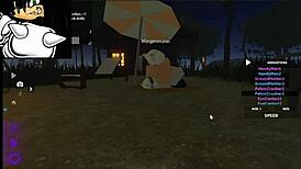 Feeling intense pleasure from cat's blowjob and riding.