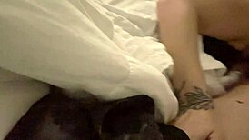 kissing starts foreplay leading to ass licking and toe sucking