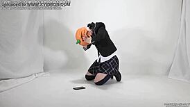 I can't take off this mask during our intense fetish session, it's driving me wild