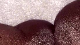 Chubby BBW Teases Pussy with Favorite Rose Vibrator