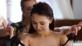 School Nurse Spencer Bradley Seduces Liz Jordan. Forbidden Lesbian Action Unfolds!