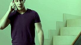 Hardcore bareback gay foursome in a wild netflix night between horny gay studs