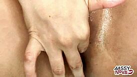 Naughty young girl toys with her juicy tight pussy live on camera