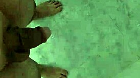 Twink pisses deliciously in the shower