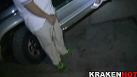 Public Outdoor Adventures with Mature Amateurs in Homemade Setting