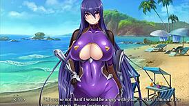 taimanin yukikaze 2 animation part 9