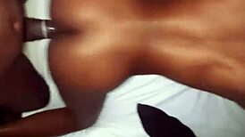 Yo, check this slim thick Vegas stripper from 2023 talking trash while riding hard on that dick.