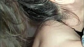 Slave Receives Cumshot and Blowjob in BDSM Session with Whore