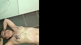 Slave Receives Cumshot and Blowjob in BDSM Session with Whore