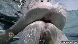 Amateur Blonde Teen With Huge Tits Loves First Threesome!