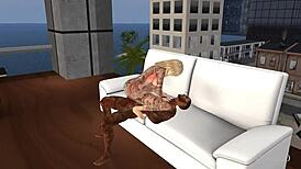 afternoon delight in 3d cartoon animation