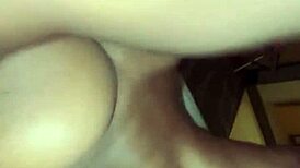 Yo, check this slim thick Vegas stripper from 2023 talking trash while riding hard on that dick.